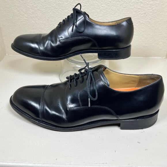 Cole Haan Men’s C14207 Cap Toe Oxford- black- size 13 excellent condition main image 4